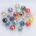 thumbnail image 3 of U8MO 10pcs Triangular Colorful Round 6/8/10mm Ball Faceted Crystal Glass Loose Beads-8mm 20pcs-Grayish Blue, 3 of 6