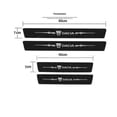 thumbnail image 3 of Car Door Threshold Sill Protector Rear Trunk Bumper Guard Sticker For Dacia Logo Dokker Jogger Sandero Duster Logan Lodgy Spring, 3 of 5