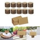 thumbnail image 5 of MDF Madera 10 Cm Números de Mesa Base Set Boda Fiesta de Cumpleaños Francés , Marrón B, 3,7x3,1 cm, 5 of 9