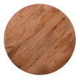 thumbnail image 4 of Meridian Coffee Table, 38 Inch Round Top, 3 Column Pillar Legs, Natural Brown Mango Wood, 4 of 5