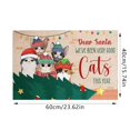 Christmas Cartoon Character Door Mat Bathroom Living Room Door