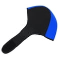 thumbnail image 4 of Traje de neopreno con capucha térmica para natación, surf, buceo, protección solar UV, secado rápido, para hombres y mujeres, negro y azul, 4 of 14