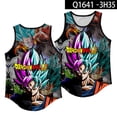 thumbnail image 1 of Camiseta de Goku de Dragon Ball para hombre, Camiseta estampada de manga corta, camiseta creativa de moda, camisetas deportivas para correr, ropa sin mangas para adolescentes, 1 of 4