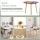 thumbnail image 3 of Rainbow High Dolls-theme Fitted Round Tablecloths Elastic Edged Table Covers Waterproof Table Cloth for Kitchen Holiday Party Tables Decor 150cm, 3 of 6