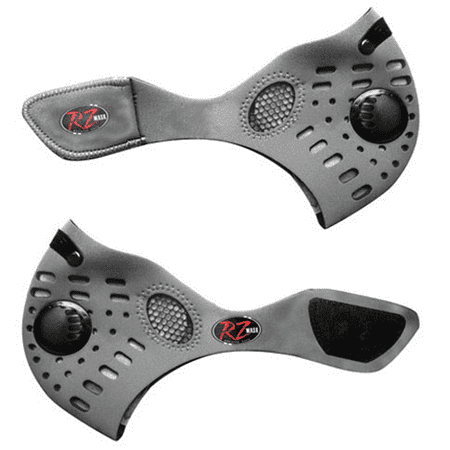 

RZ Mask M1 Neoprene Air Filtration Face Mask with Carbon Filters for Woodworking Extra Large Silver