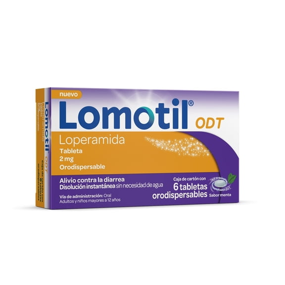Lomotil Antidiarreico ODT tabletas