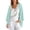 Mint Green, variant on ZHOGXU Lightweight Beach Cardigan For Women Relaxed Fit Casual Cover Up For Resort And Everyday Wear Outdoor