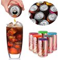 thumbnail image 4 of Soda Can Lids, 6-pack Reusable Silicone Can Covers For Soda/beverage/beer, Fits Standard Soda Cans (multicolored), 4 of 5