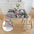 thumbnail image 2 of nygtbtfer Round Oil-Proof Table Cover Stain-Resistant Table Cloth Round Tables white, 2 of 8
