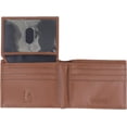 thumbnail image 2 of Steve Madden Mens Glove Leather RFID Blocking Passcase Wallet Cognac, 2 of 6