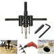 thumbnail image 2 of Kit de cortador de agujeros circulares para madera con abridor de carpintería de 30 a 120 mm, 2 of 9