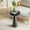 Black, variant on COZAYH Farmhouse Pedestal End Table Round Martini Table Wood Plant Stand Rustic Small Drink Table for Living Room, Bedroom, Walnut