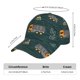 thumbnail image 2 of Fotbe Big Machine Gorro Clásico de Béisbol, Gorra Ajustable con Broche Snapback, Gorro de Exterior de Algodón Suave, 2 of 6