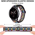 thumbnail image 2 of Correa elástica para Galaxy Watch de 42 mm, Galaxy Watch de 341 mm y Galaxy Watch Active2 de 40 mm y 20 mm, de nailon suave y elástico, ligera y para mujer y niña., 2 of 5