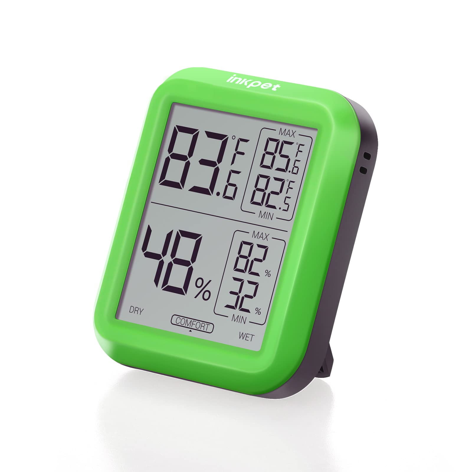 INKPET Reptile Terrarium Thermometer Hygrometer with Max/min Record