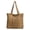 Khaki, variant on Straw Handbag Woven Tote Bag with Zipper Large Woven Shoulder Purse Handbag Weaving Swim Shopping Travel Bag for Women Daily Use (Beige)