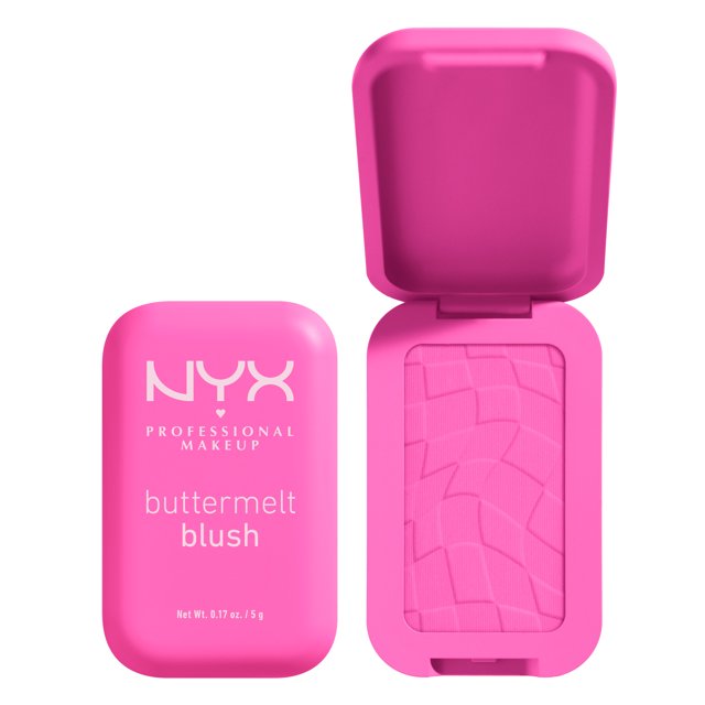 NYX Professional Makeup Buttermelt Blush, 12H Wear, 5g