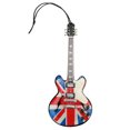 thumbnail image 4 of Musical Instruments Pendant UK Flag Style Wooden Guitar Shape Exquisite Beautiful Fine Detail Mini Pendant, 4 of 8