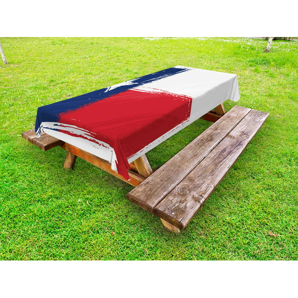 Texas Star Outdoor Tablecloth Grunge, Texas Star Outdoor Furniture