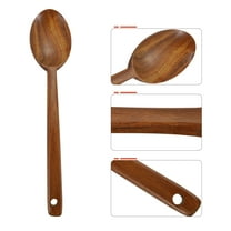 HEALEEP Soup Spoon Synthetic Material Families Restaurant Use 1Set 12.3x2.8in