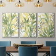 thumbnail image 2 of Sea Grass Fresco I - Framed Premium Gallery Wrapped Canvas L Frame 3 Piece Set - Ready to Hang, 2 of 9