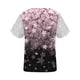 thumbnail image 4 of ICHUANYI Clearance Women Fashion Summer Sexy Fold Printed Regular Women Short Sleeves V Neck Button Top(Black, XXL) ICHUANYI WER2023081110081, 4 of 5