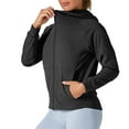 thumbnail image 3 of ZyeKqe Women Jackets with Hood Full Zip Long Sleeve Workout Yoga Gym Crop Tops Athletic Jacket with Pockets, 3 of 3