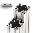 thumbnail image 2 of PinesC 50 Pcs Série 2020 M5 Demi-Rond Rouleau en T à Ressort, Rouleau en T à Ressort pour Profil d'Extrusion en Aluminium Série 20 Européenne 6mm 50 Pcs 20S-M5, 2 of 5