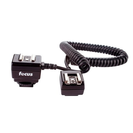 Focus Digital Off Shoe Flash Cord for Canon (Best Off Camera Flash For Canon)