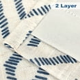 thumbnail image 6 of DriftAway  Briony Linen Blend Blackout Valance 52" Width X 18" Length - Navy, 6 of 8