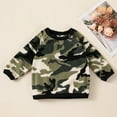 thumbnail image 7 of Boys' Toddler 2-Piece Sweatsuit Set Snug Fit Camouflage Print Sweatshirt and Pants Outfit Set Fall Winter Cute Fashion Casual Outfit Set, 7 of 7
