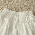 thumbnail image 6 of CHEEREAM Little Girl Tiered Layered Ruffle A Line Skirt Girl's High Waisted Mini Skirts for 3-12 Years, 6 of 9