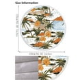 thumbnail image 2 of LYEAA Cute Beach Towel Microfiber 155x155cm Beach Blanket Thick Bath Towel Round Hawaiian Seaside Sitting Blanket Lightweight Multi-Purpose Towel for Travel Vacation Swimming Pool, 2 of 8