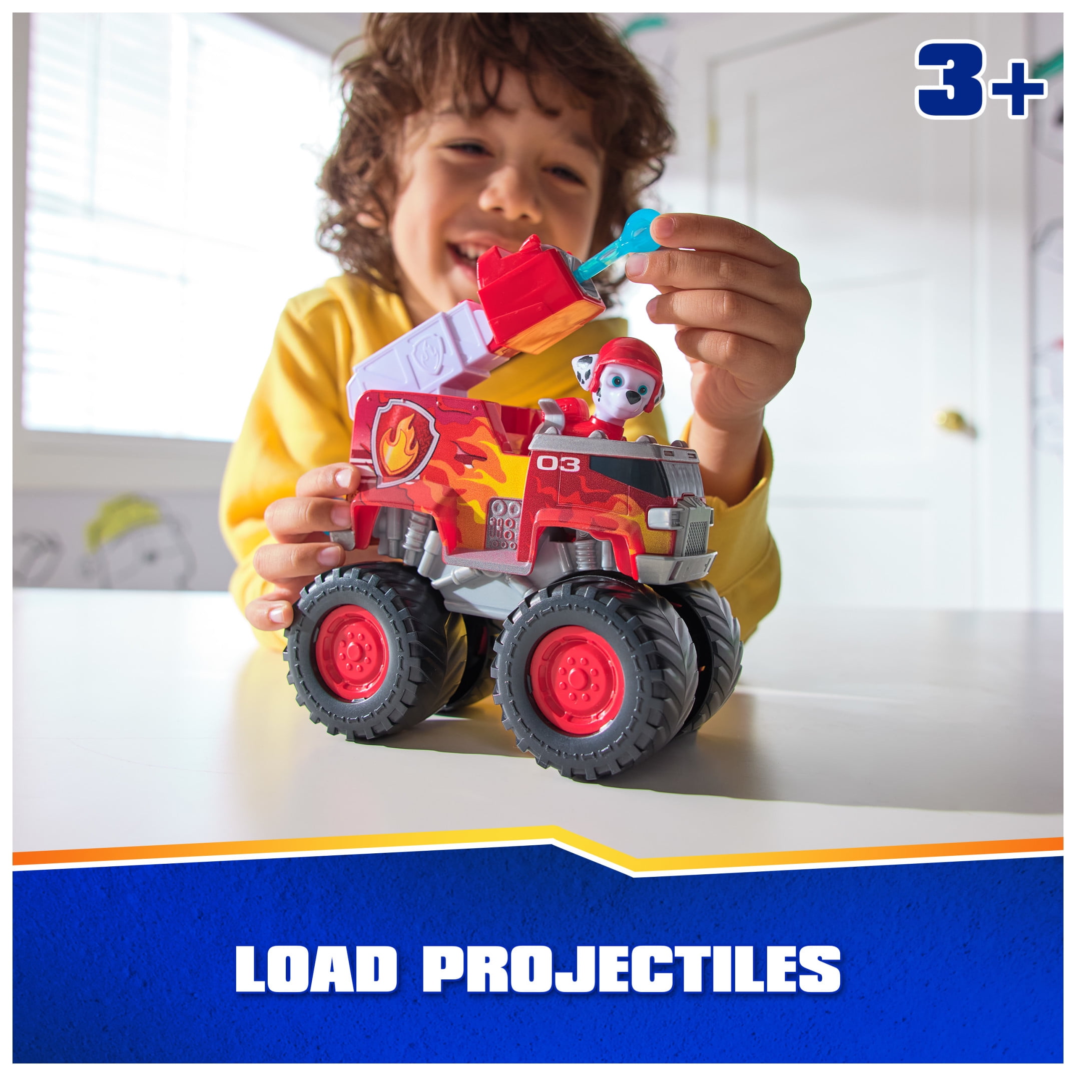 PAW Patrol: Rescue Wheels Marshall’s Firetruck with Action Figure