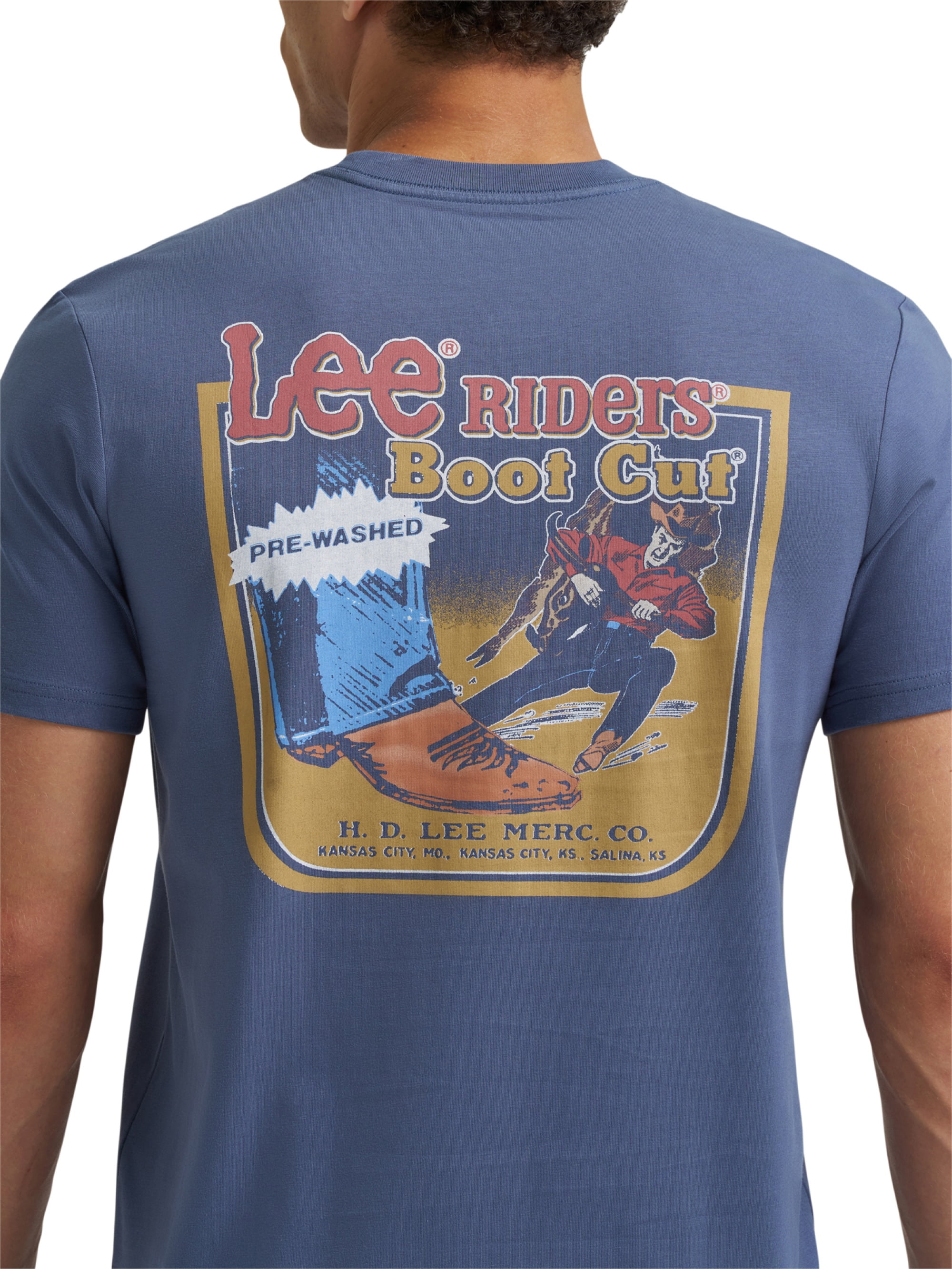 Lee Men's® Short Sleeve Graphic Pocket Tee, Sizes S-3XL