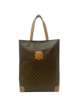 Celine CELINE Macadam Pattern Mini Boston Bag Ladies