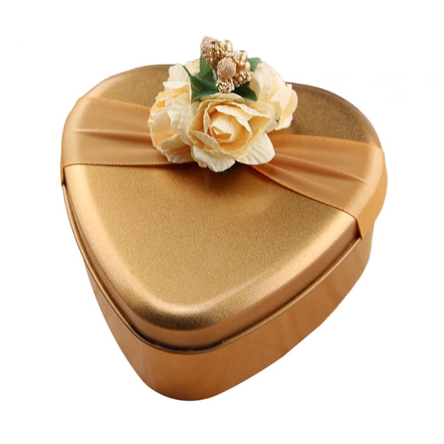 Cajas de recuerdos de boda, cajas de dulces en forma de corazón, tarros de velas, cajas de regalos del Día de San Valentín para vacaciones, boda de , 7 cm x 7 cm x 36 cm