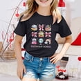 thumbnail image 2 of MEZZALL T-Shirts de Mode pour Garçons et Filles, Décontractés, Imprimés, Col Rond, Manches Courtes, Classiques, 3-4 Ans, 2 of 4
