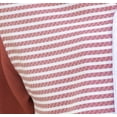 thumbnail image 2 of Men's 2 Piece Short Sleeve Walking Suit Contrast Stripe in Rust - 2082, 2 of 3