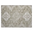 thumbnail image 2 of Addison Rugs Chantille Indoor/Outdoor Traditional Medallions Taupe Washable Rectangle Rug, 1'8" x 2'6", 2 of 6