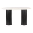 thumbnail image 4 of Izola Console Table White & Black, 4 of 6
