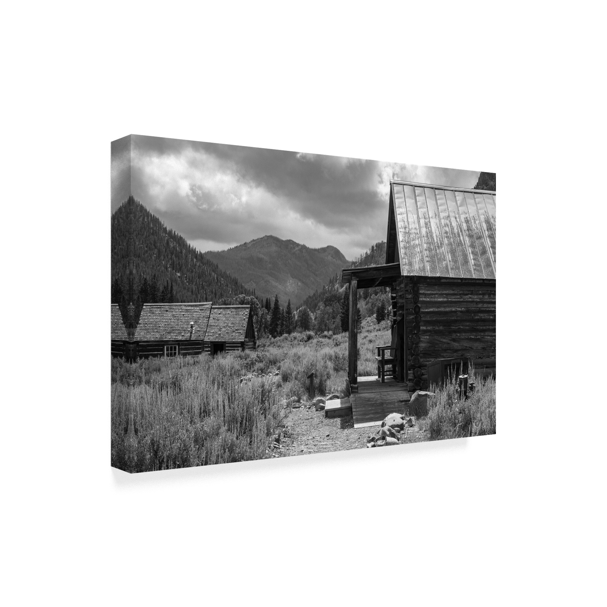 Trademark Fine Art Landscape Canvas Art ' Cter Ghost Town ' by Brenda Petrella Photography Llc
