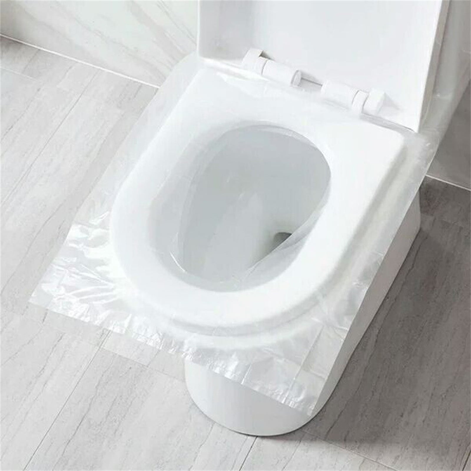 10-50X Disposable Toilet Seat Cover Mat Anti Water Paper Pad Travel Bathroom