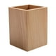 thumbnail image 2 of Almacenamiento y organización de oficina, contenedor de madera maciza de nogal negro, caja de almacenamiento de papelería de escritorio de oficina escandinava, contenedor de madera con forma de rombo,, 2 of 6