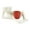 Red, variant on oshhni Side Lying Figure Planter Art Crafts Resin Plant Pot for Entrance Cafe Patio With Yellow Planter