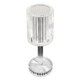 thumbnail image 6 of Efavormart 10" LED Acrylic Crystal Cylinder Color Changing Cordless Table Lamp, Rechargeable RGB Touch Control Accent Lamp, 6 of 11