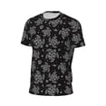 thumbnail image 6 of Wukai Turtle Print Men's Short-Sleeved Mesh T-Shirt,Quick-Dry Short Sleeve Workout T-Shirt-5X-Large, 6 of 8