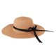 thumbnail image 1 of Sombrero de Mujer Verano de Paja Gorra de Transpirable Protección Sor Regalo para Señoras Chicas Macarena Gorra Derby para mujer, 1 of 8