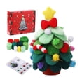 thumbnail image 2 of Christmas DIY Wool Punch Needle Kit Family Craft Custom Ornaments & All Tools Included, 2 of 9