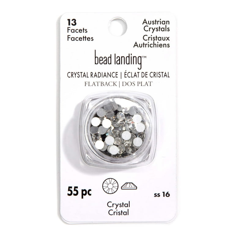 Bead Landing‚Ñ¢ Austrian Crystal SS16, 55ct Flatback Glass Crafts